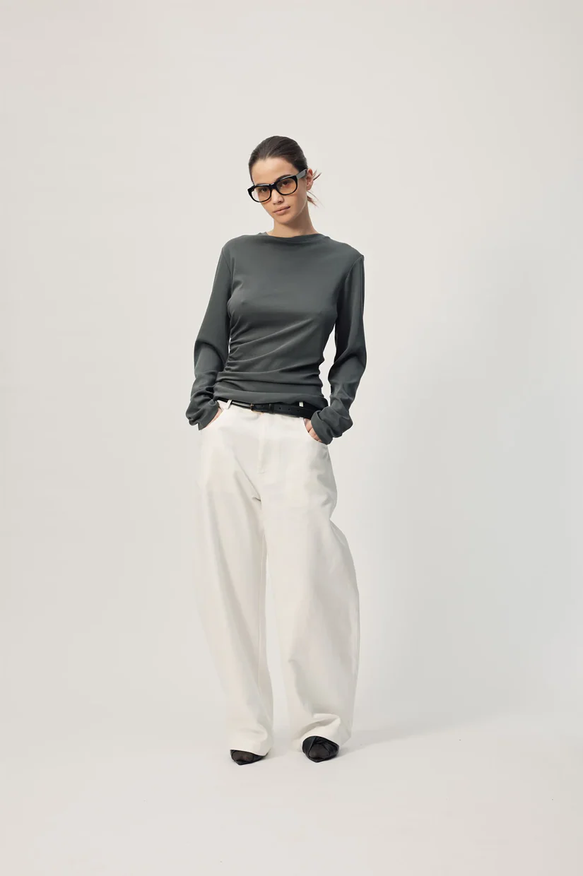 Gregory LS Miriam Top - Slate - Image 4