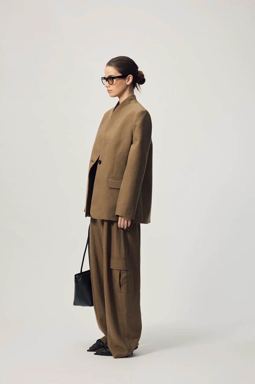Gregory Palma Jacket - Olive Melange - Image 3
