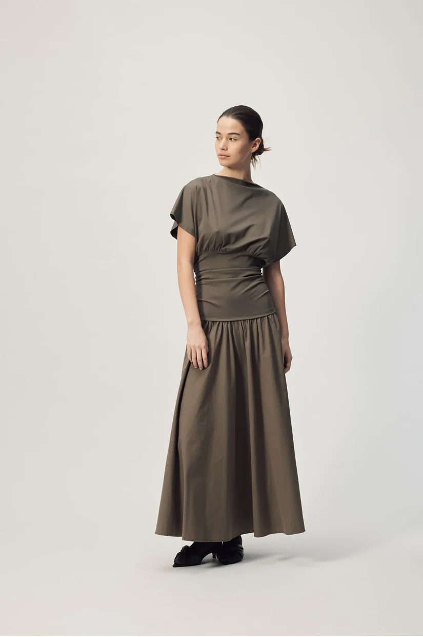 Gregory Reyne Dress - Truffle - Image 2