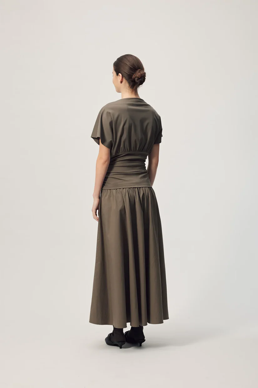 Gregory Reyne Dress - Truffle - Image 4