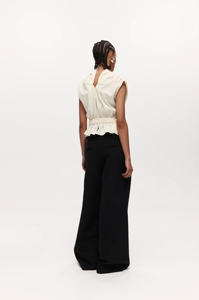 Harris Tapper Chamberlain Top - Ivory - Image 3