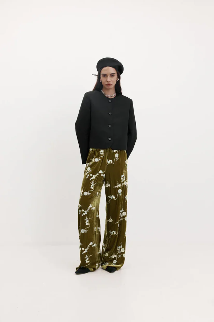 Harris Tapper Irving Trouser - Viridis