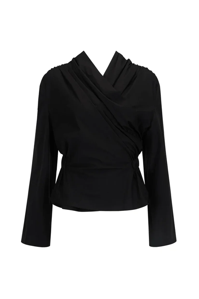 Harris Tapper Long Sleeve Chaimberlain Top - Black - Image 4