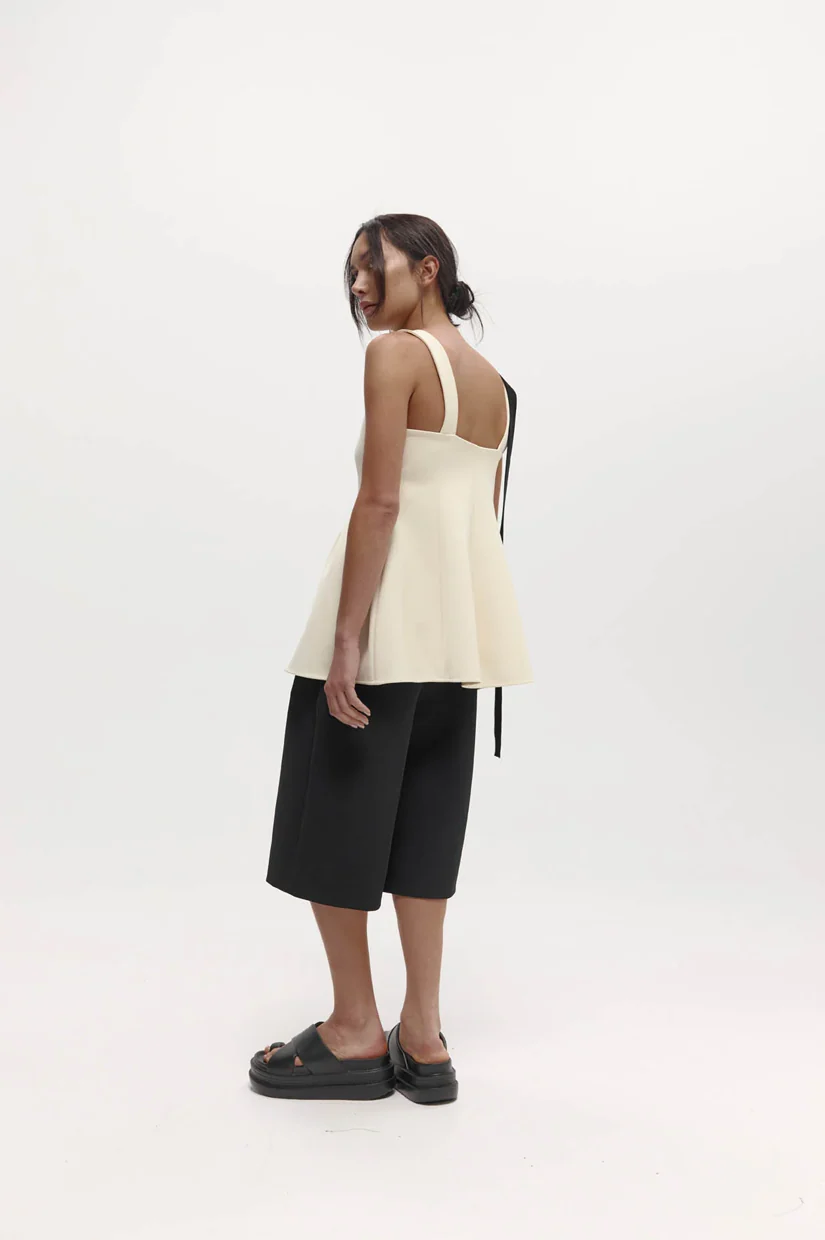 Harris Tapper Lucinda Top - Bone - Image 2
