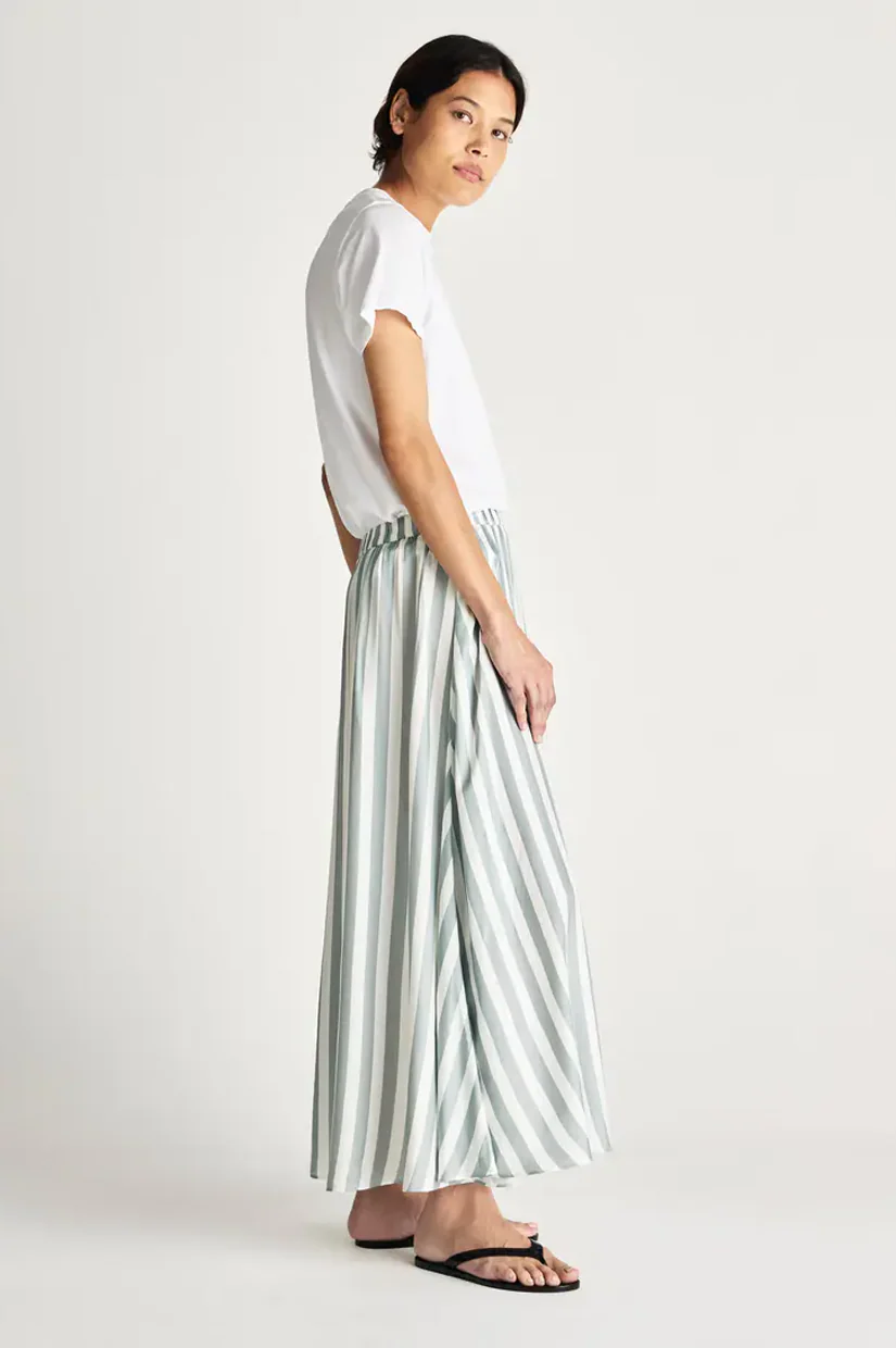 Jac + Jack Bouys Skirt - Fennel/Ecru - Image 2
