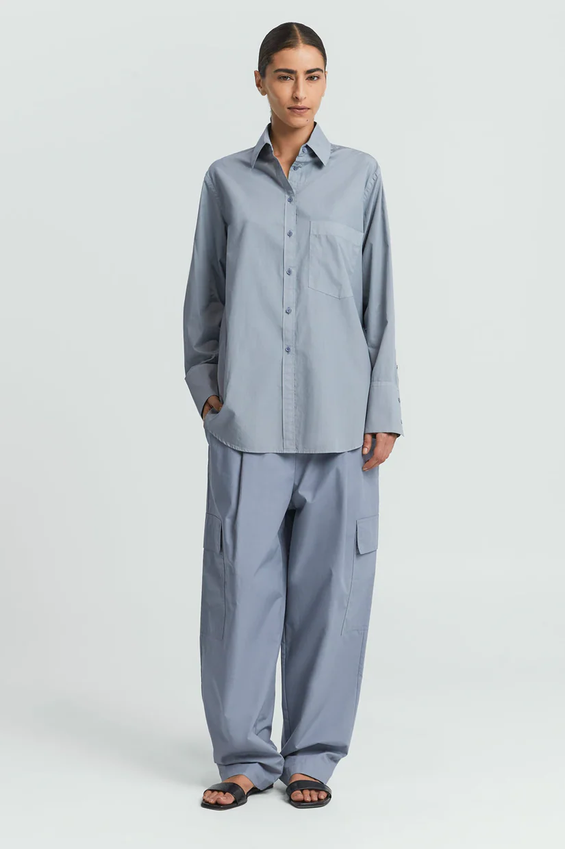 Jac + Jack Creed Shirt - Aged Denim