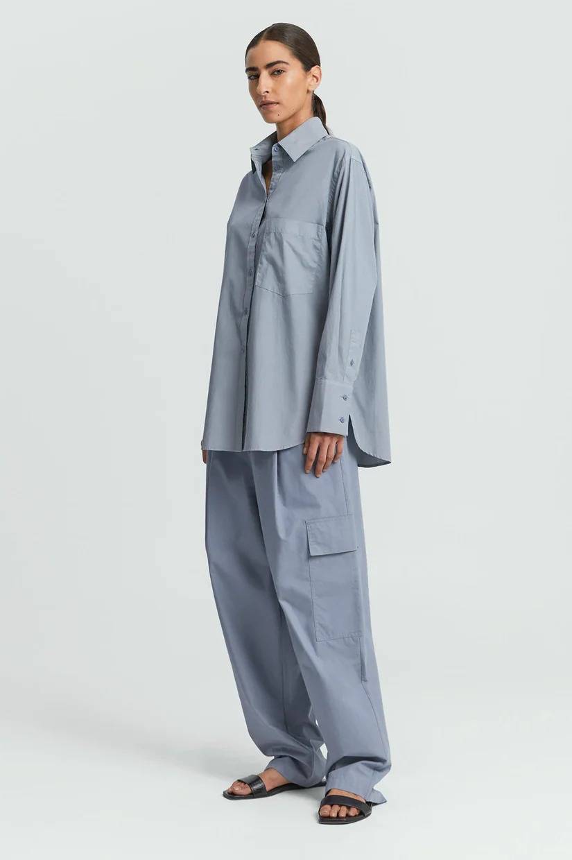 Jac + Jack Creed Shirt - Aged Denim - Image 2