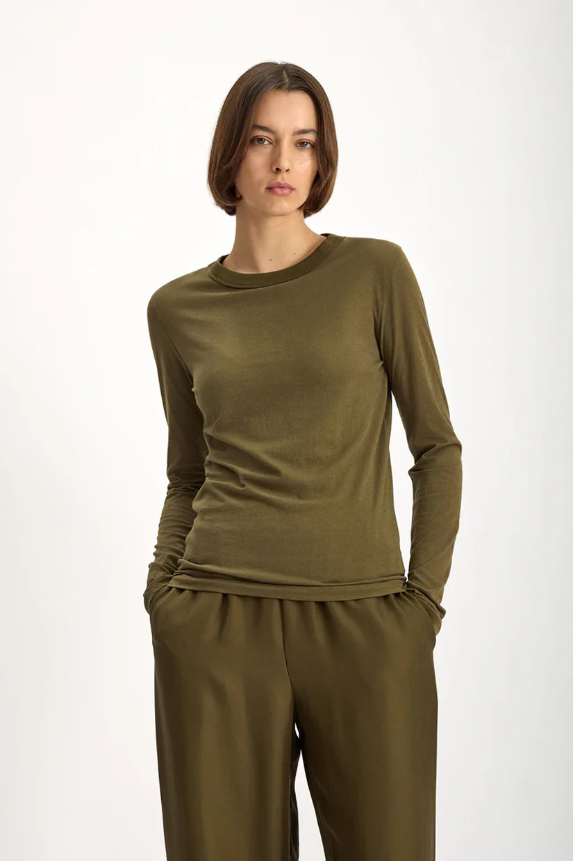 Jac + Jack Davies LS Tee - Hunter - Image 2
