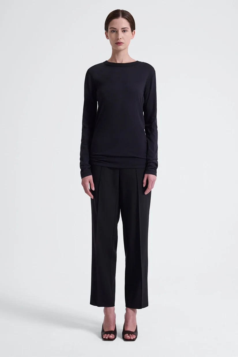 Jac + Jack Davies LS Tee - Black
