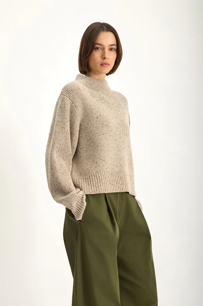Jac + Jack Harlon Sweater - Spice Fleck - Image 3