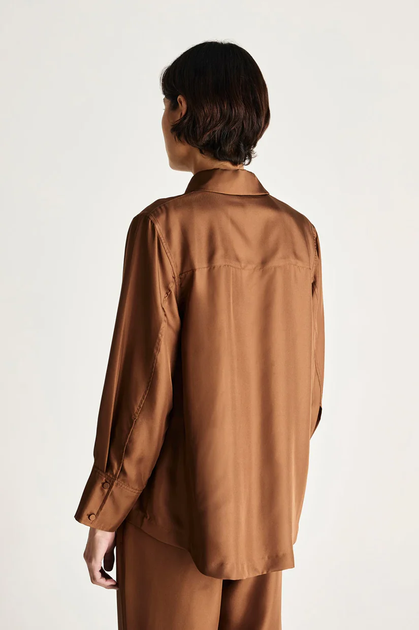 Jac + Jack Linc Shirt - Tabac - Image 4