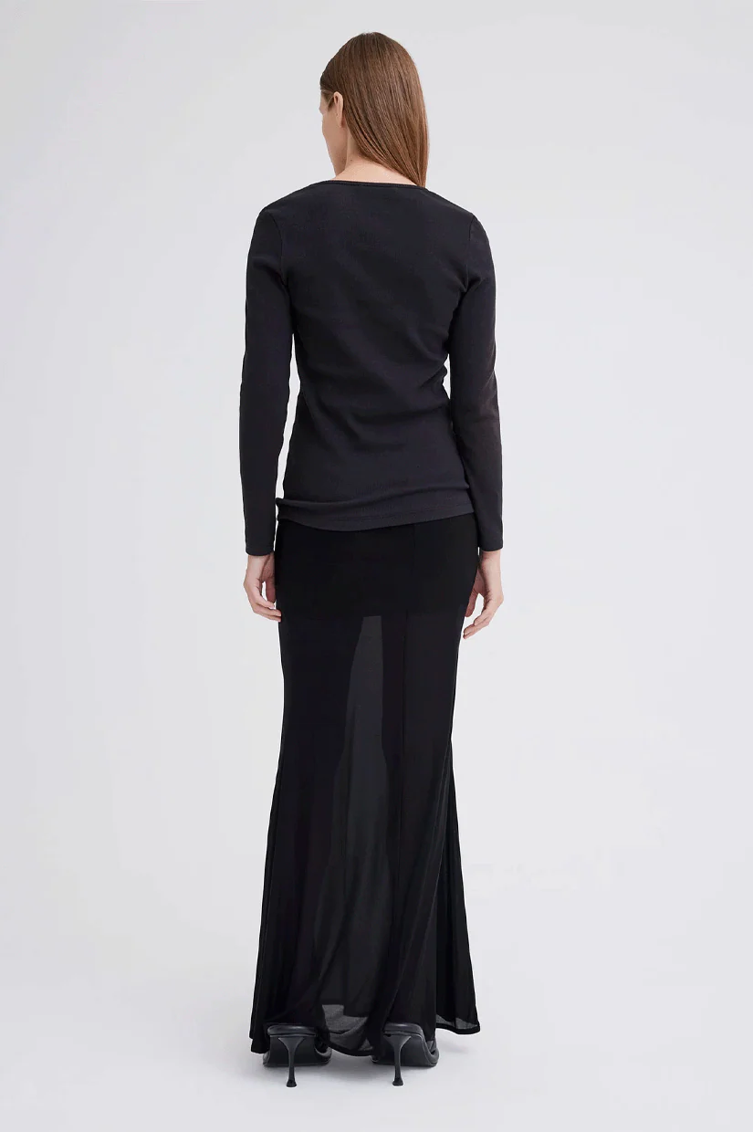 Jac + Jack Vere LS Top - Black - Image 3