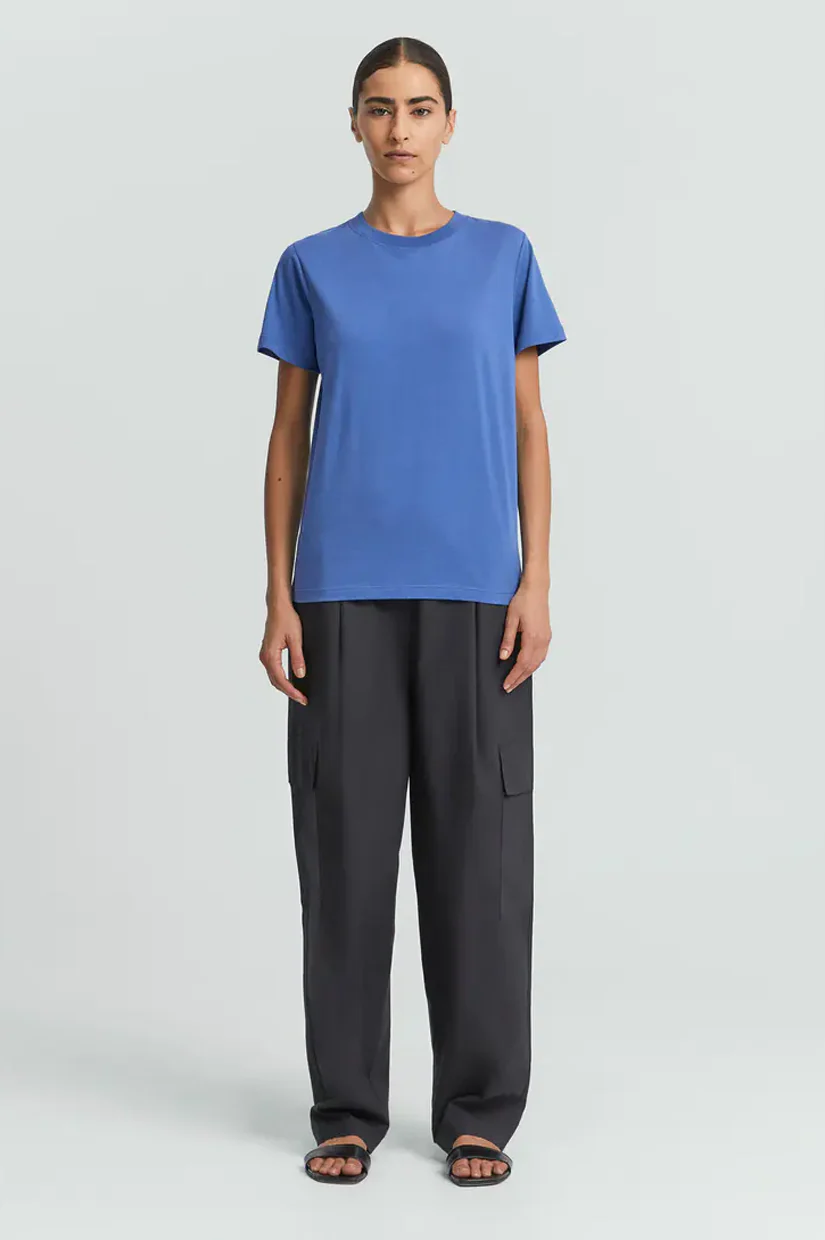 Jac + Jack Verte Tee - Fallow Blue