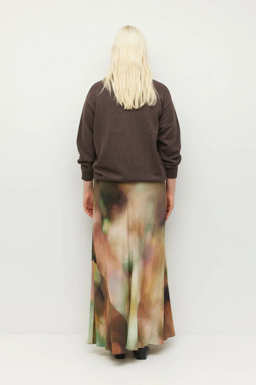 Juliette Hogan Cotton Sweatshirt - Truffle Marle - Image 4