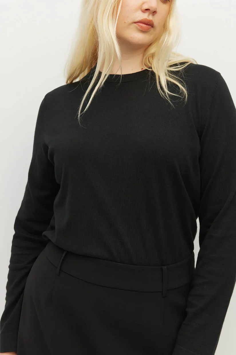 Juliette Hogan JHL L/S Luxe T - Black - Image 2