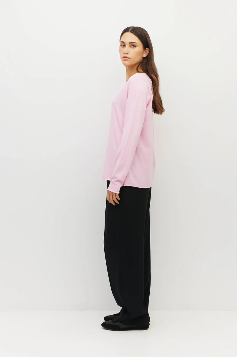 Juliette Hogan JHL V-Neck L/S T - Candy Marle - Image 3