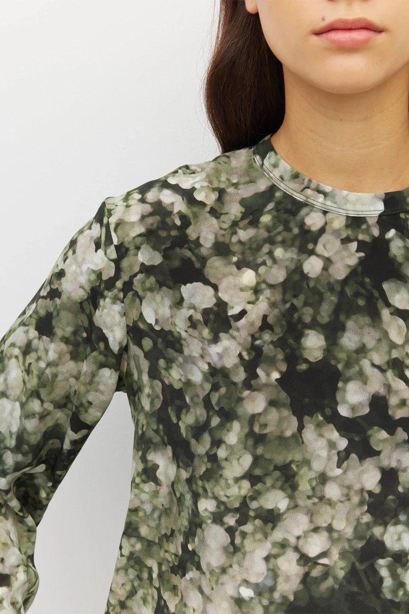 Juliette Hogan L/S Fancy T - Seagrass - Image 2