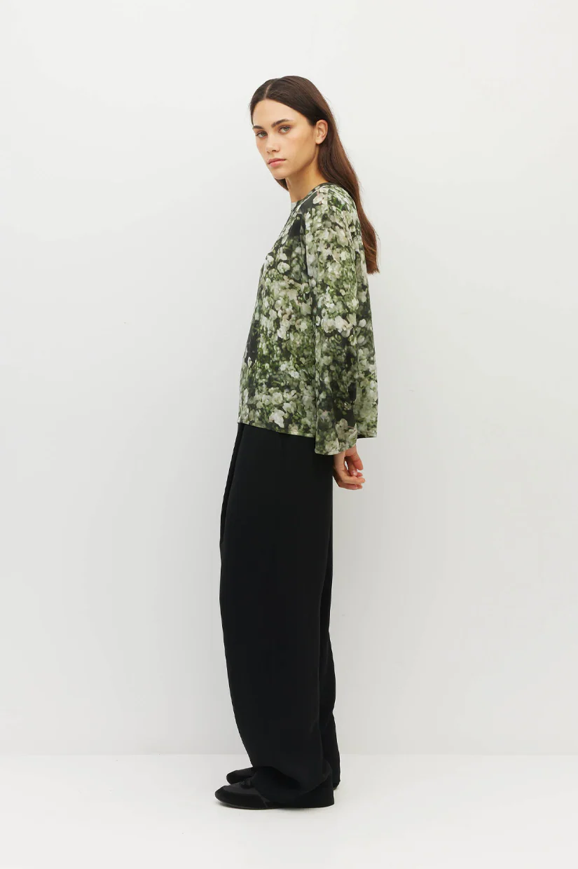 Juliette Hogan L/S Fancy T - Seagrass - Image 3