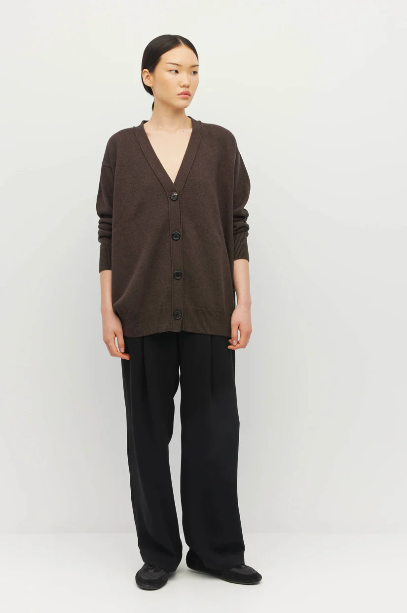 Juliette Hogan Marvin Cardi - Truffle Marle - Image 3