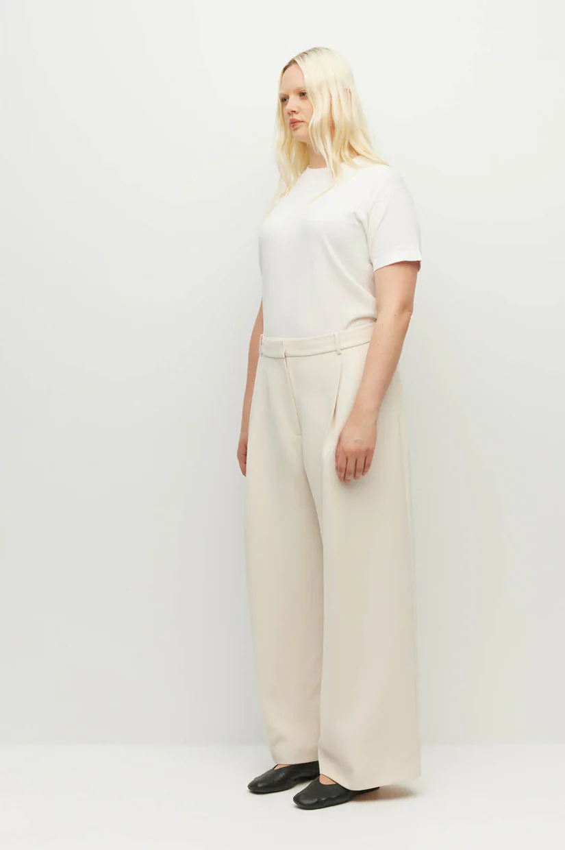 Juliette Hogan Vela Pant - Milk - Image 2