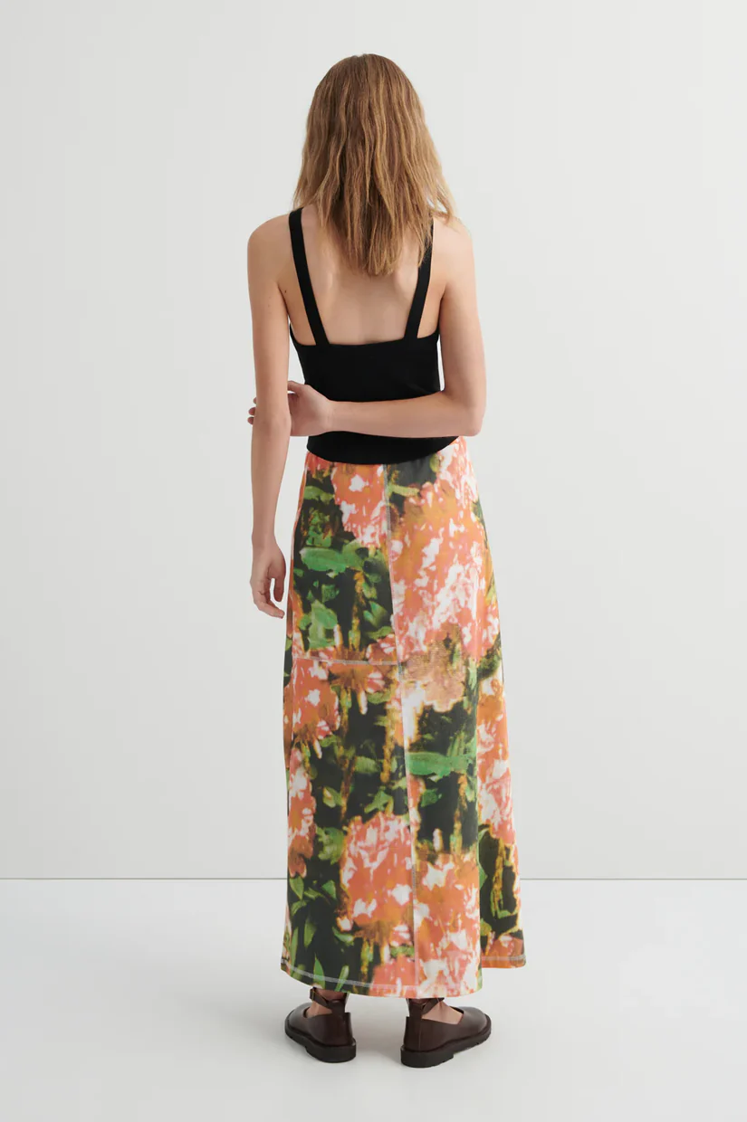 Kowtow Montage Skirt - Flower Book - Image 3