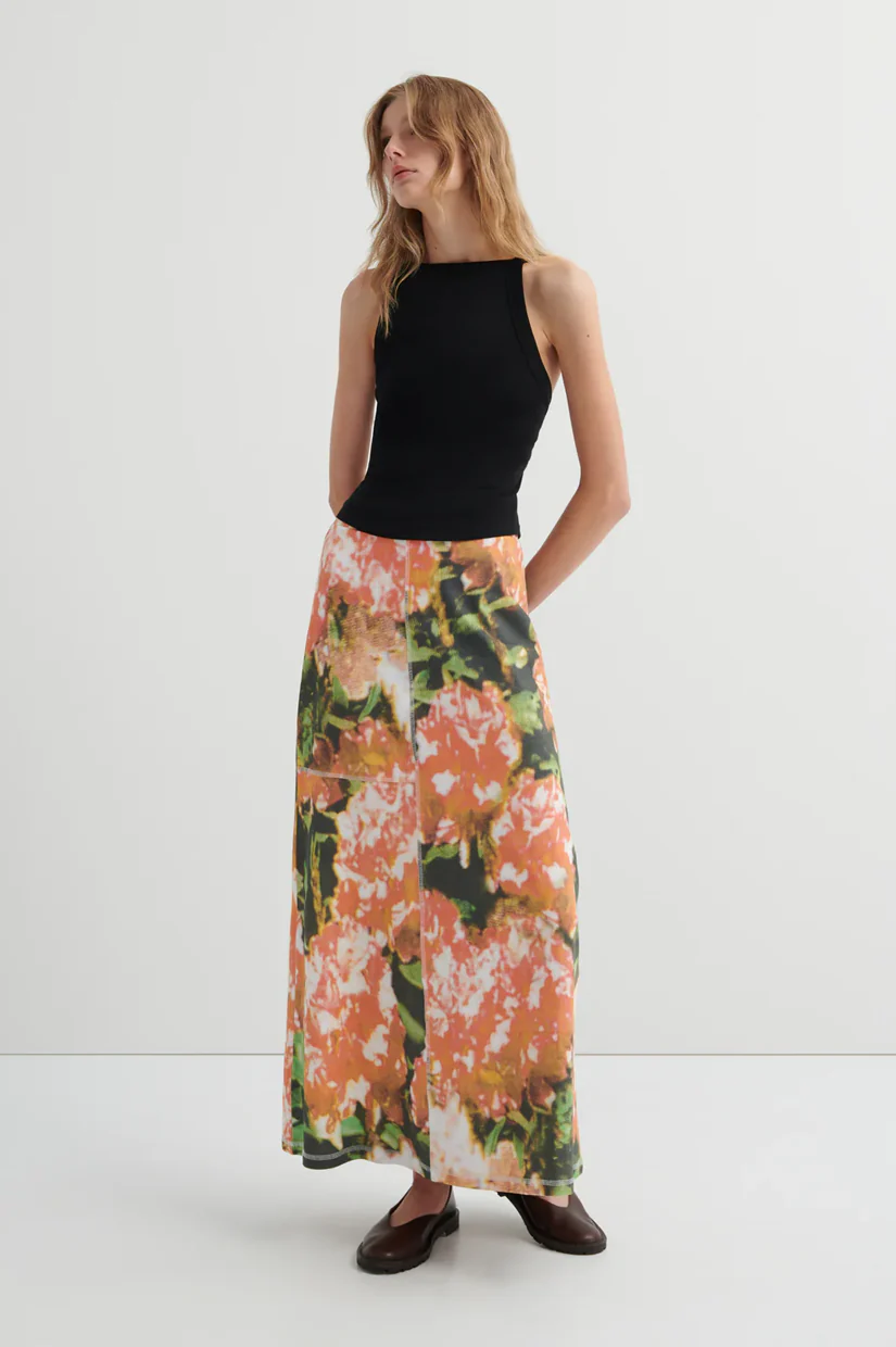 Kowtow Montage Skirt - Flower Book - Image 4