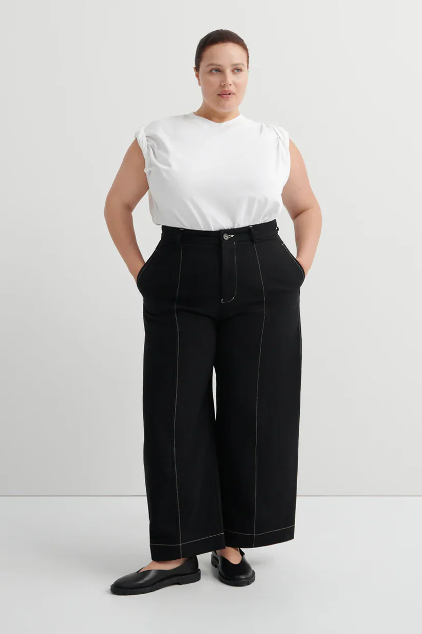 Kowtow Mural Pant - Black - Image 4