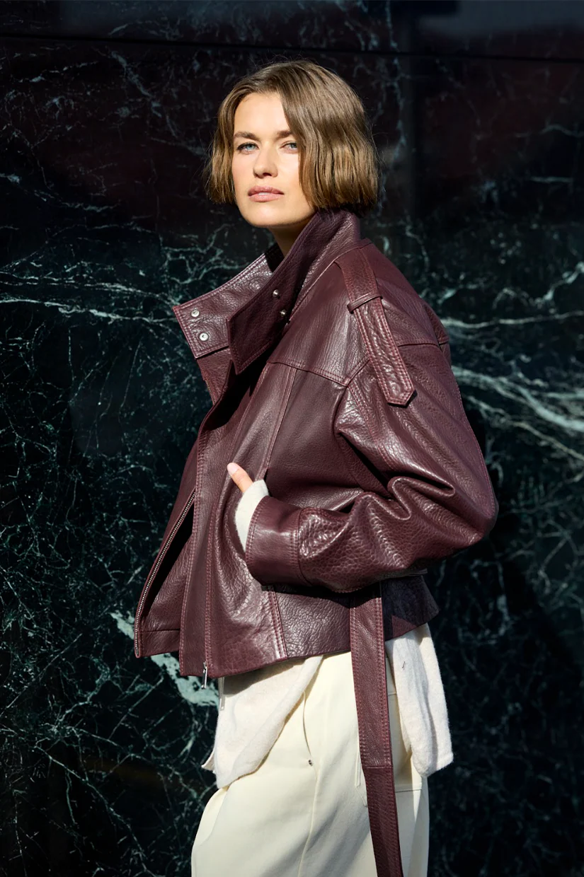 Koyu Alya - Burgundy - Image 3