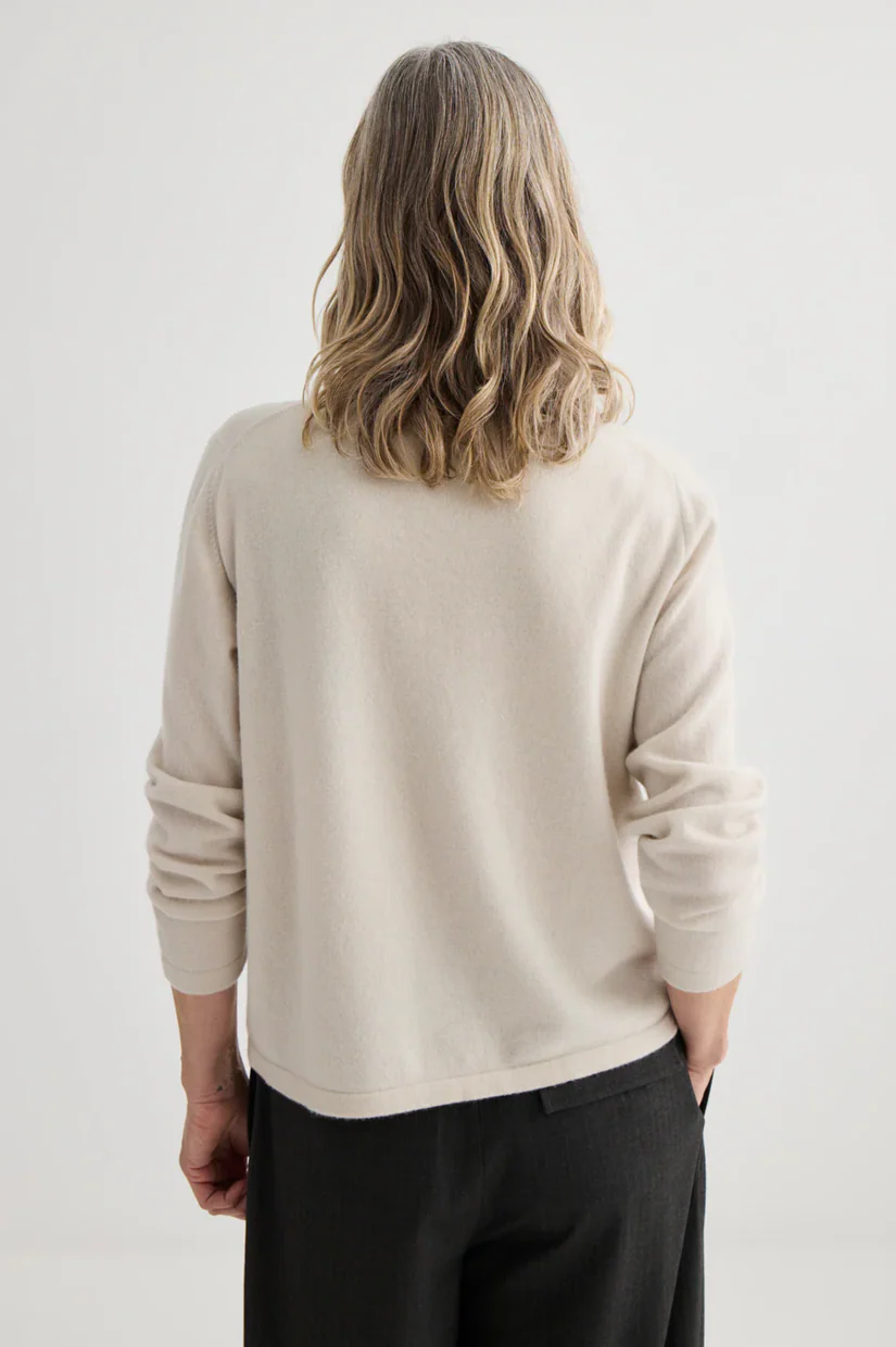Laing Cashmere Shirt - Oyster - Image 4