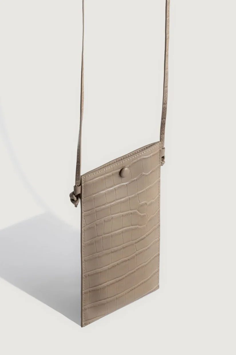 Yu Mei Luci Bag - Dune Croc - Image 3