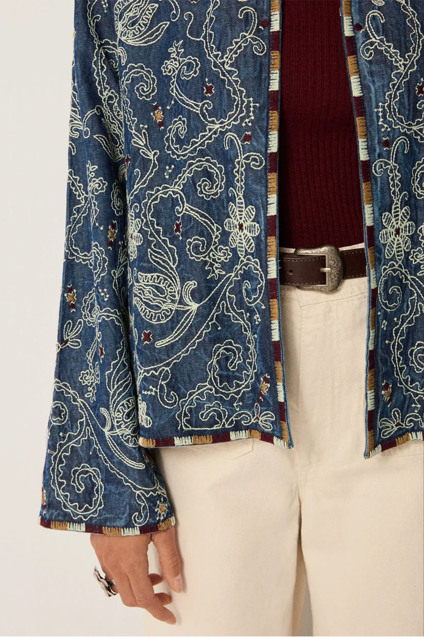 Maison Hotel Amara Jacket - Indigo Blue - Image 3