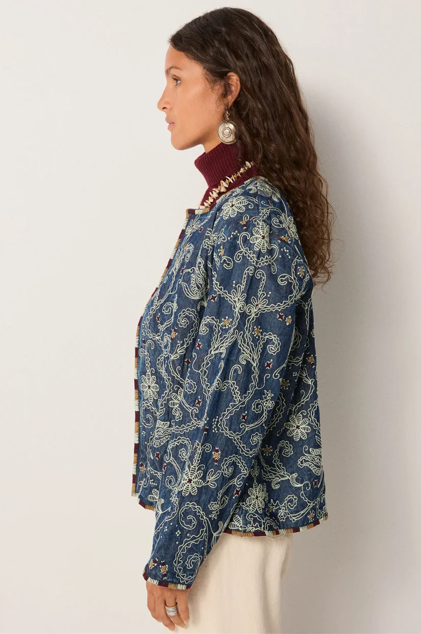 Maison Hotel Amara Jacket - Indigo Blue - Image 4