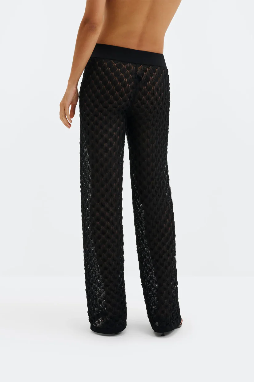 Malina Alissa Knitted Pants - Black - Image 3