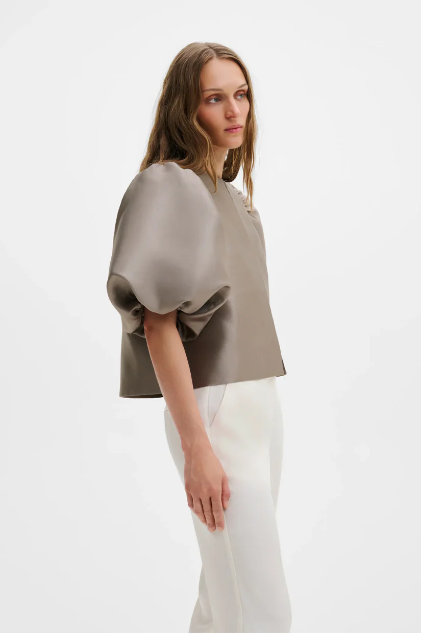 Malina Cleo Blouse - Graphite