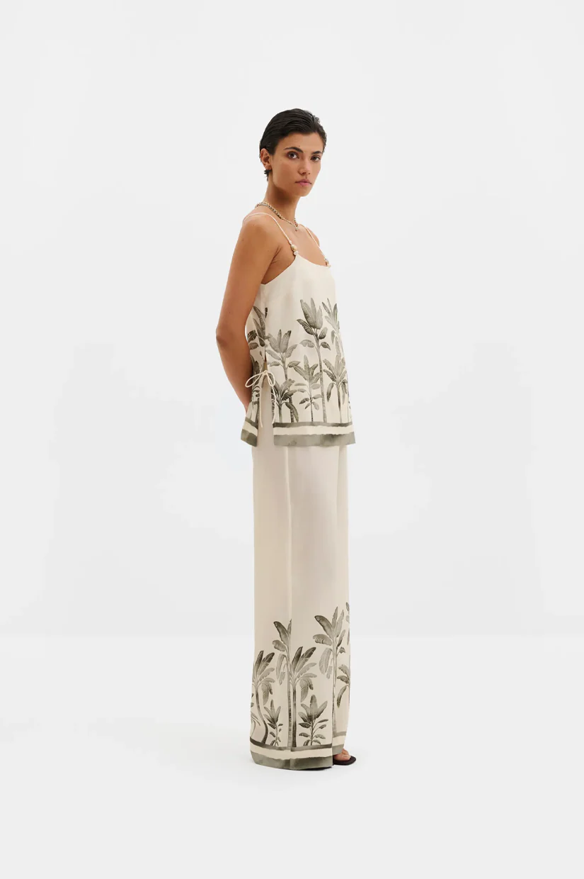 Malina Izabelle Pants - Palm