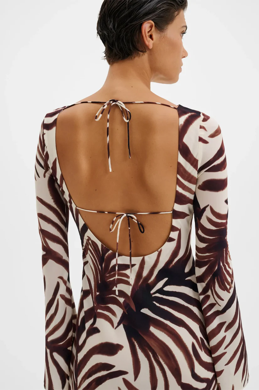 Malina Jennelie Maxi Dress - Burnt Leaf - Image 3
