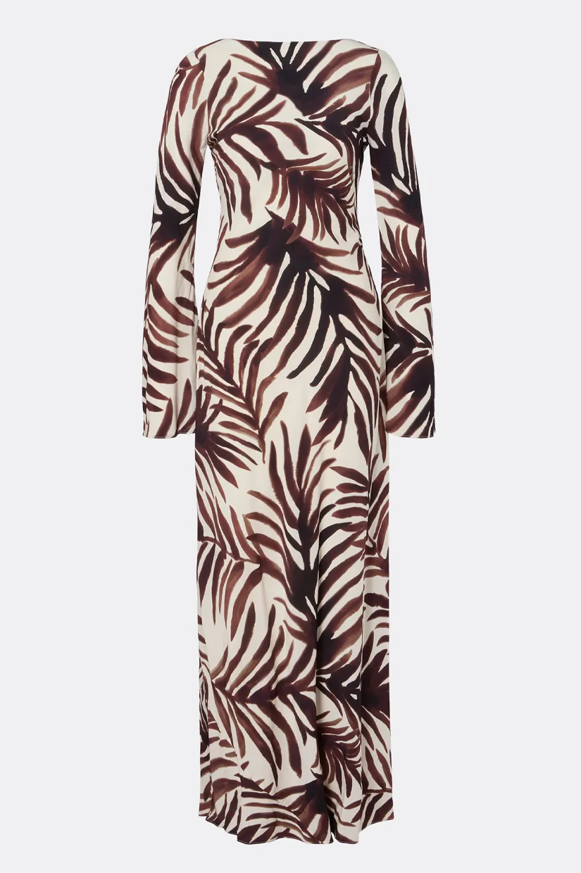 Malina Jennelie Maxi Dress - Burnt Leaf - Image 4