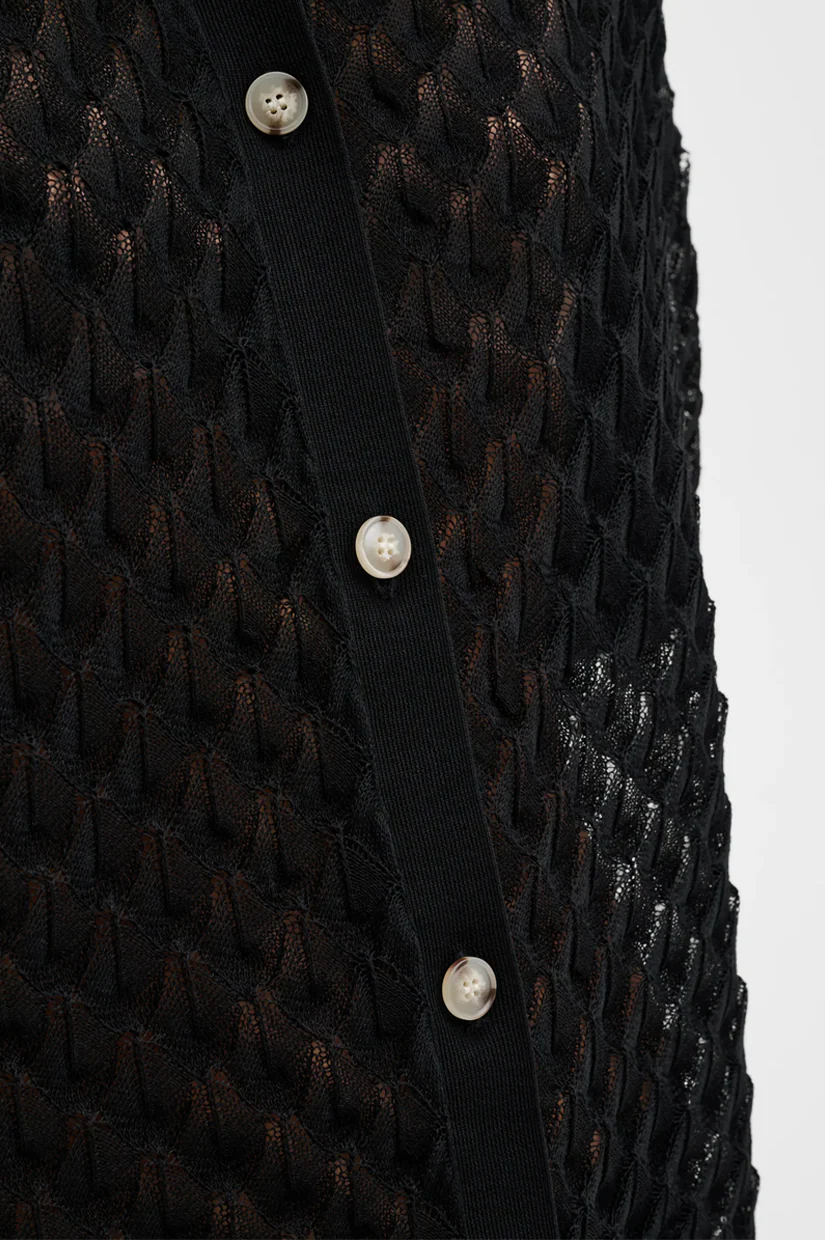 Malina Moa Knitted Shirt - Black - Image 3