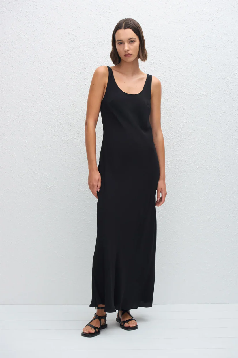 Matteau Bias Tank Dress - Black - Image 2
