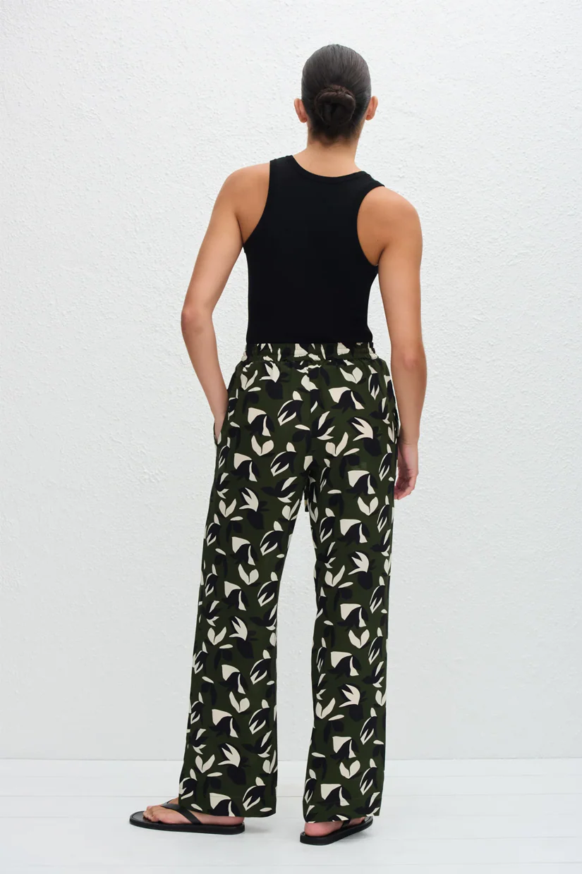 Matteau Drawstring Trouser - Agave - Image 3