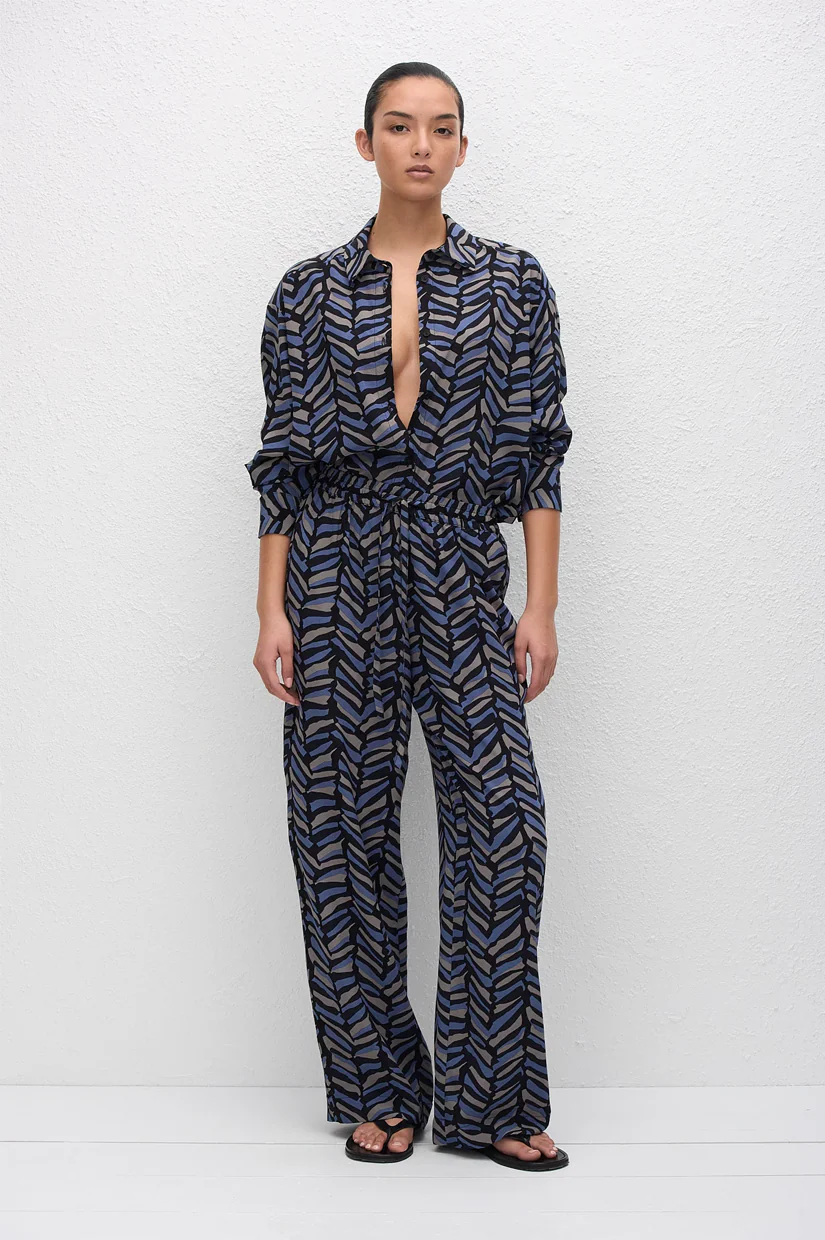Matteau Drawstring Trouser - Palermo - Image 2