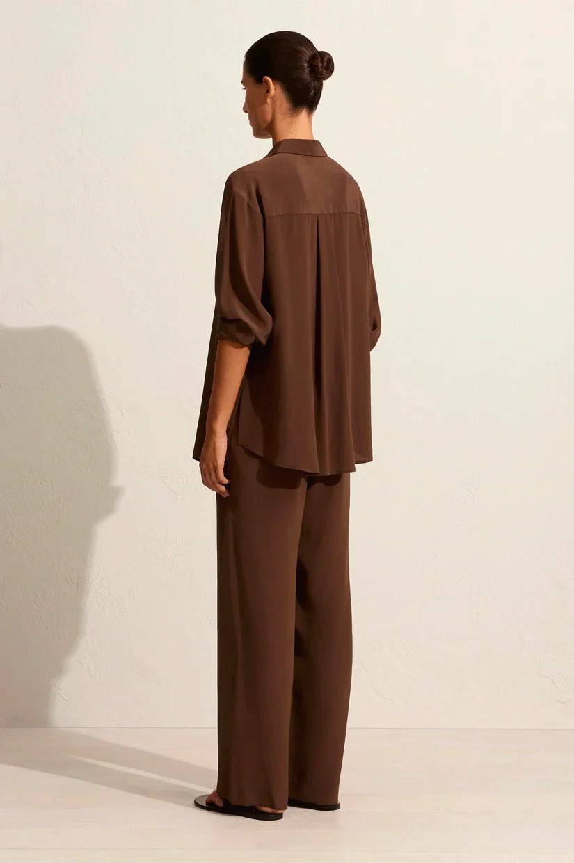 Matteau Drawstring Trouser - Sable - Image 3