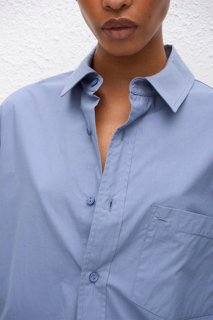 Matteau Relaxed Shirt - Steel - Image 2