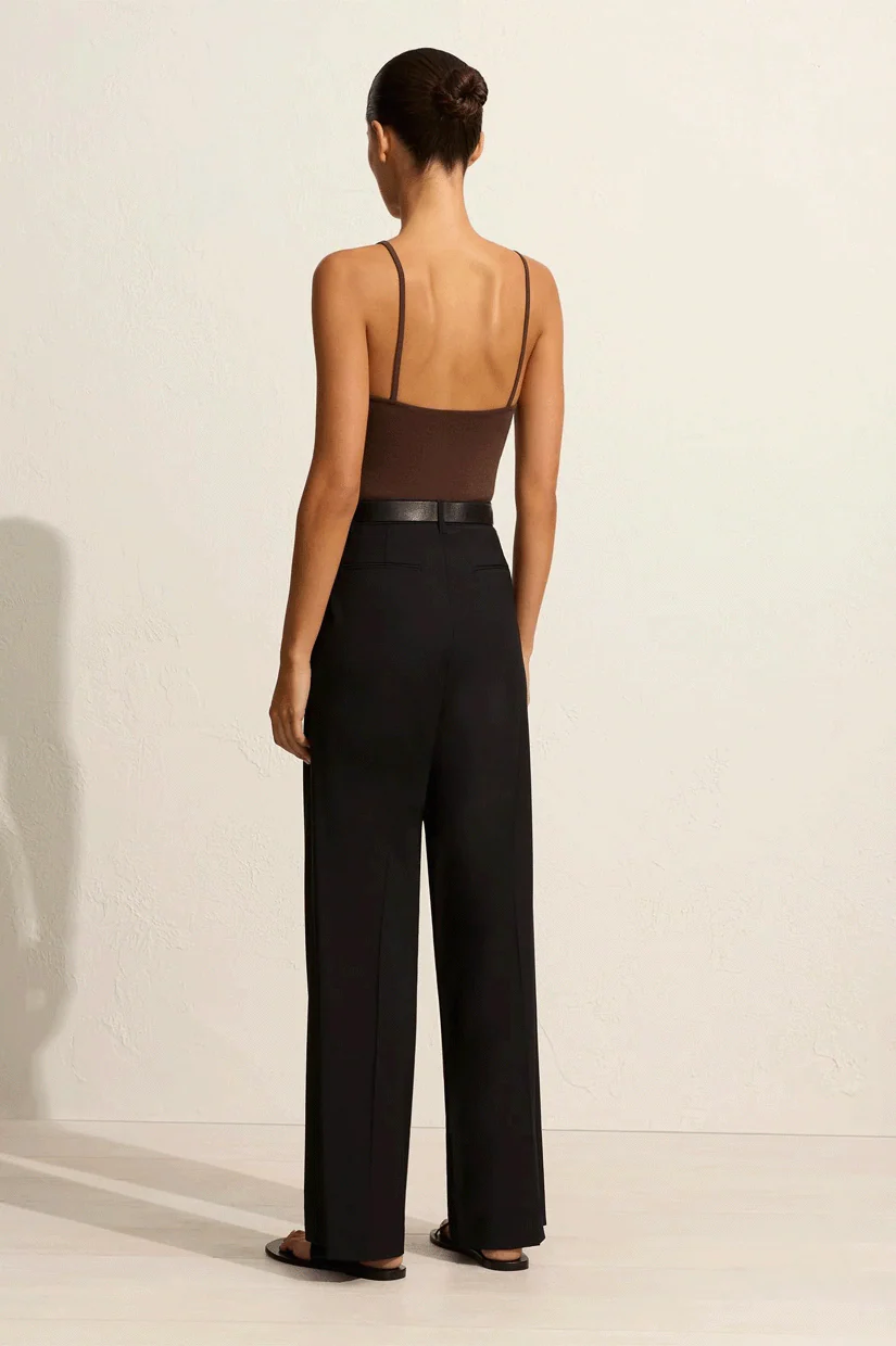 Matteau Square Knit Top - Cacao - Image 3