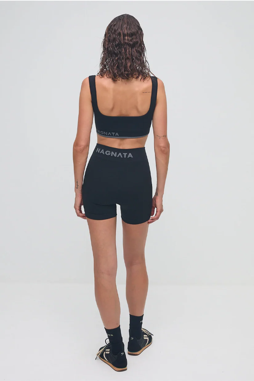 Nagnata Ballet Wool Mini Short - Black - Image 3