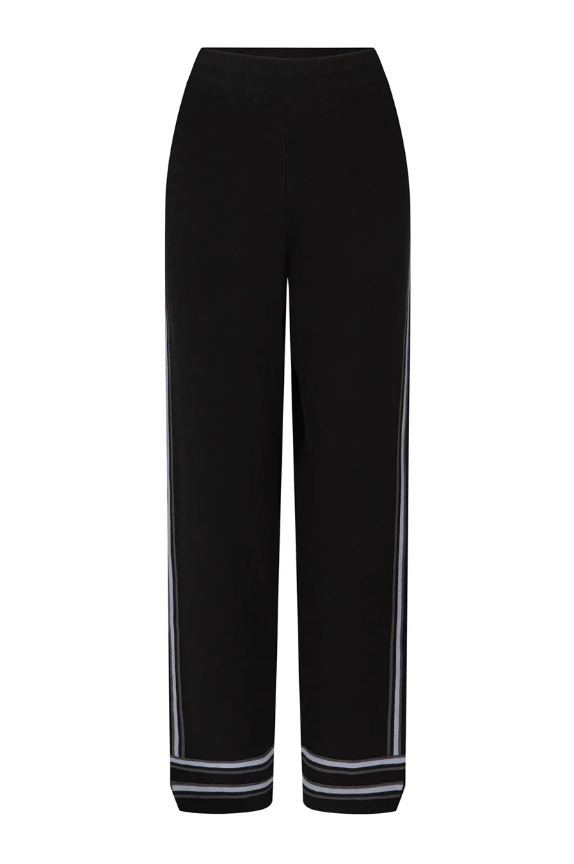 Nagnata Organic Motley Track Pant - Black - Image 2