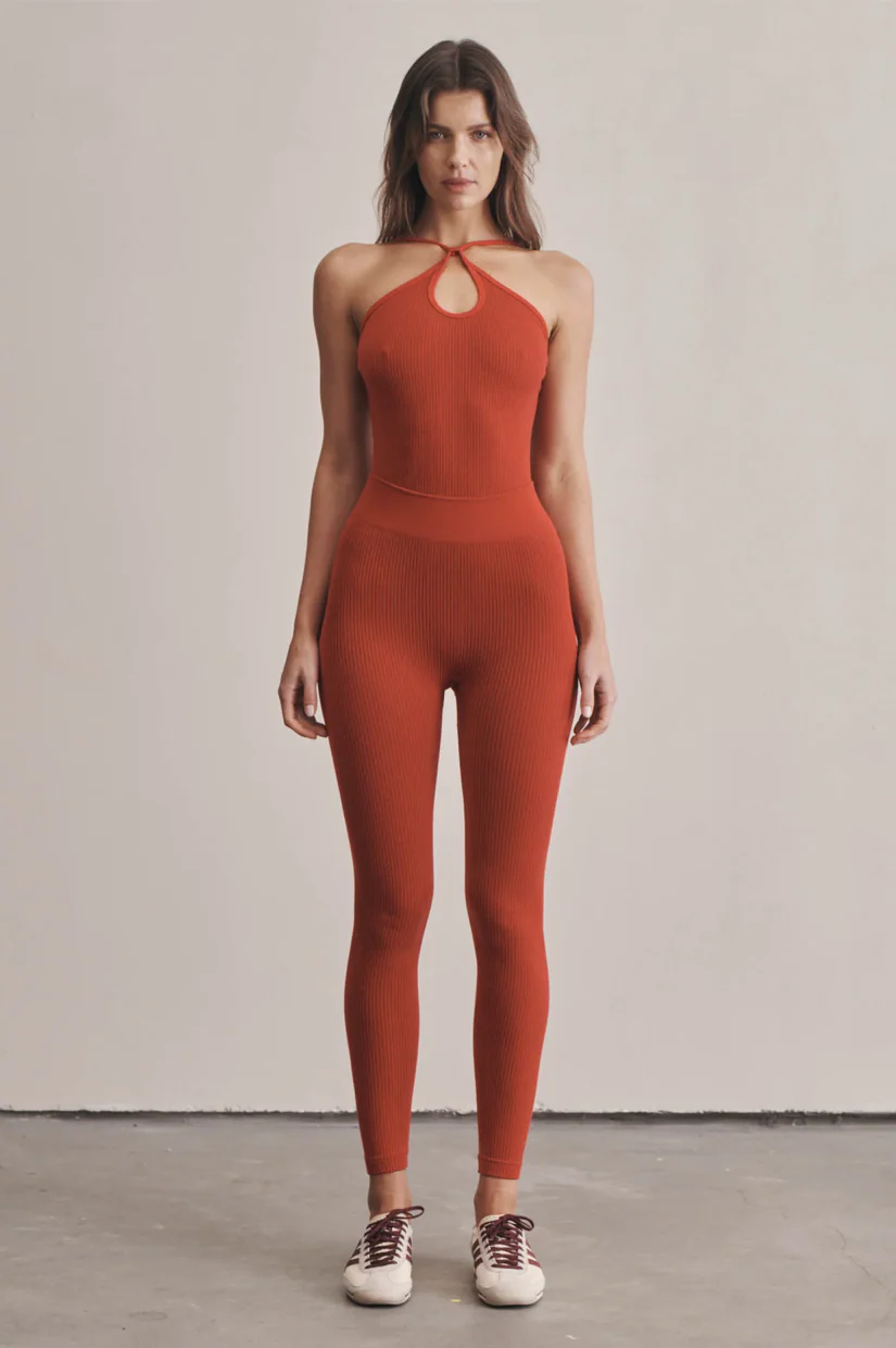 Nagnata Surya Wool Tank - Crimson - Image 3