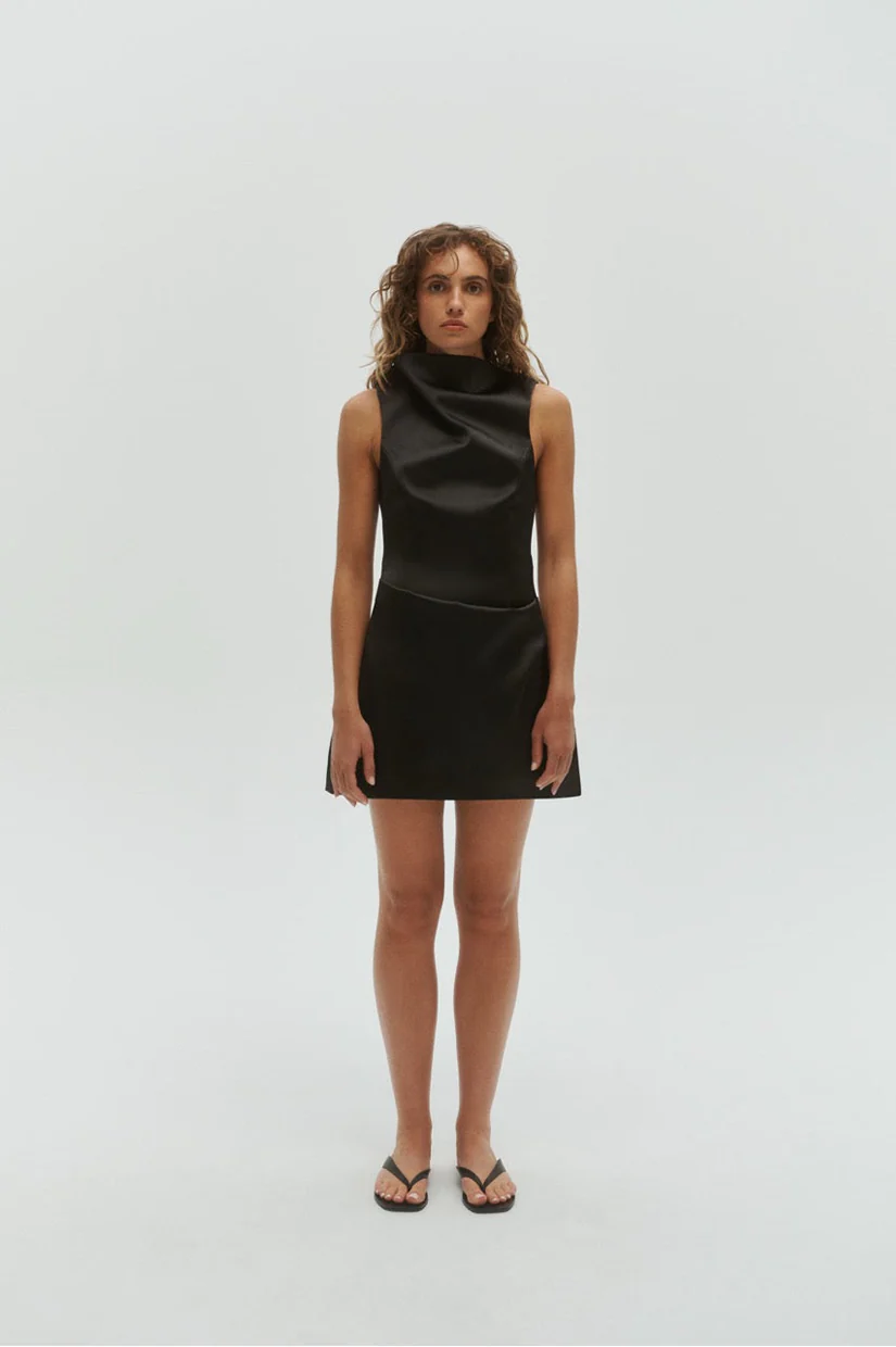 One Of Others Mila Mini Dress - Black - Image 2