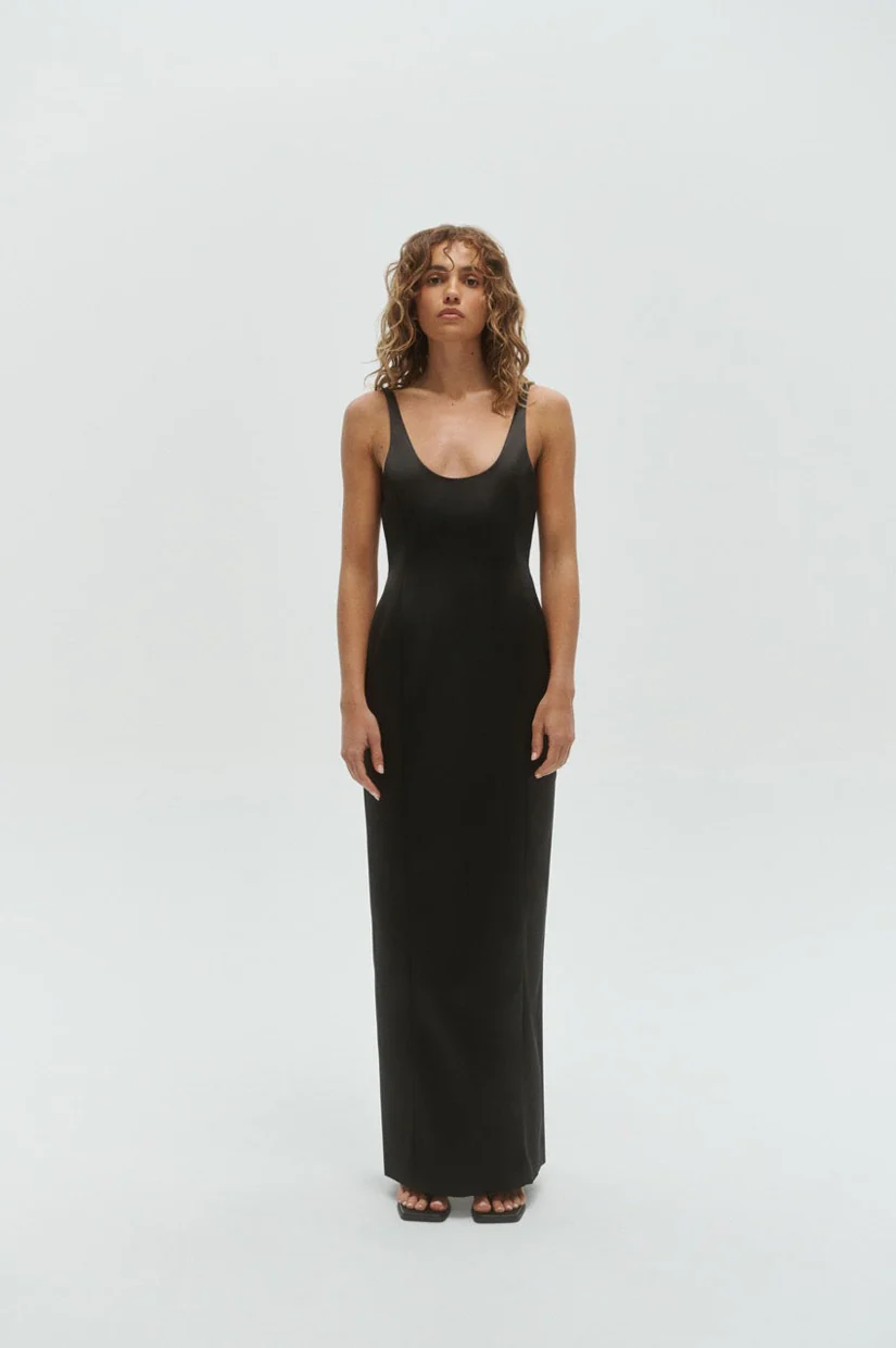 One Of Others Sanna Maxi Dress - Black - Image 2
