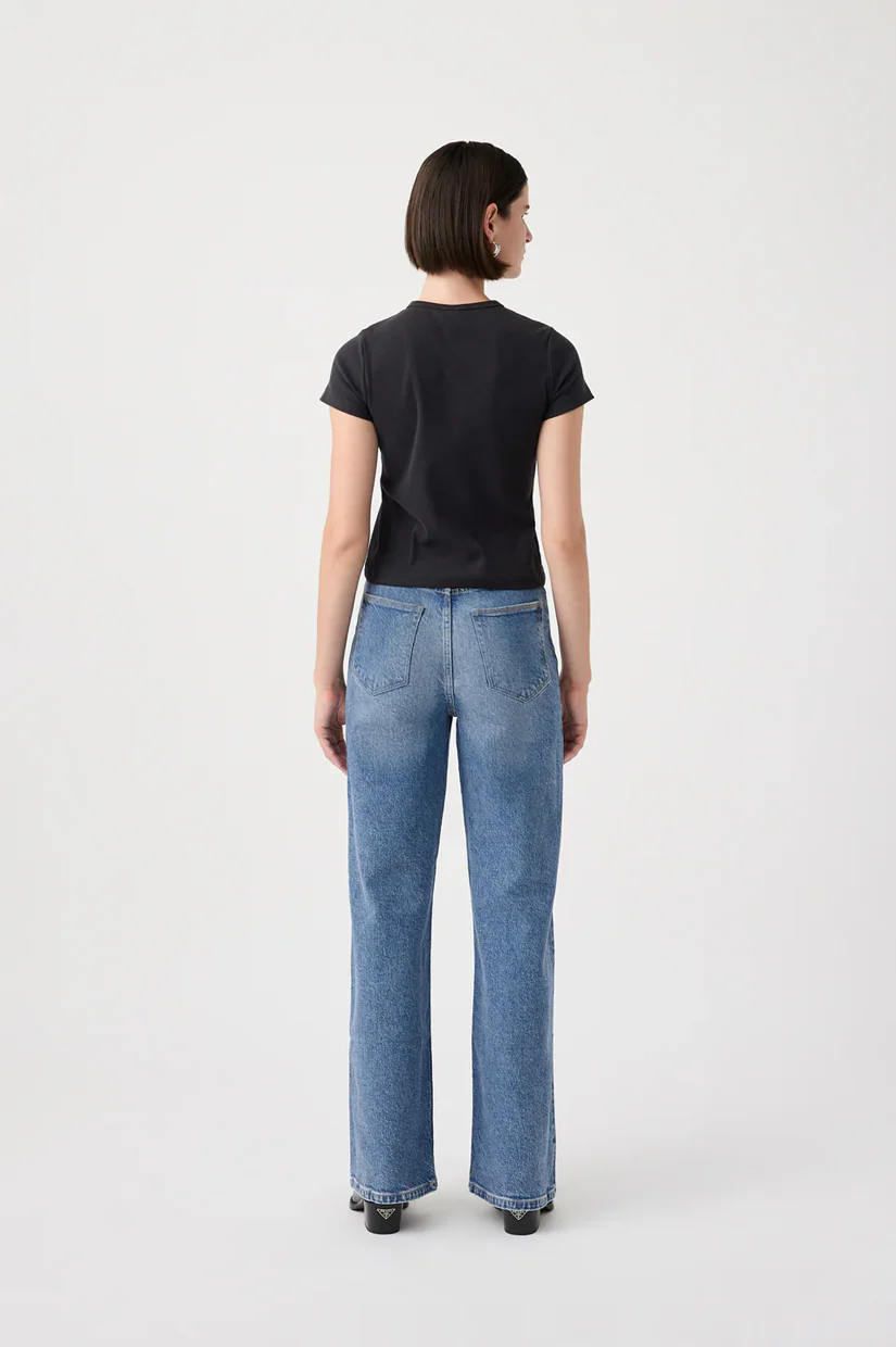 Outland Denim Ellie High Wide Leg - Destiny - Image 3